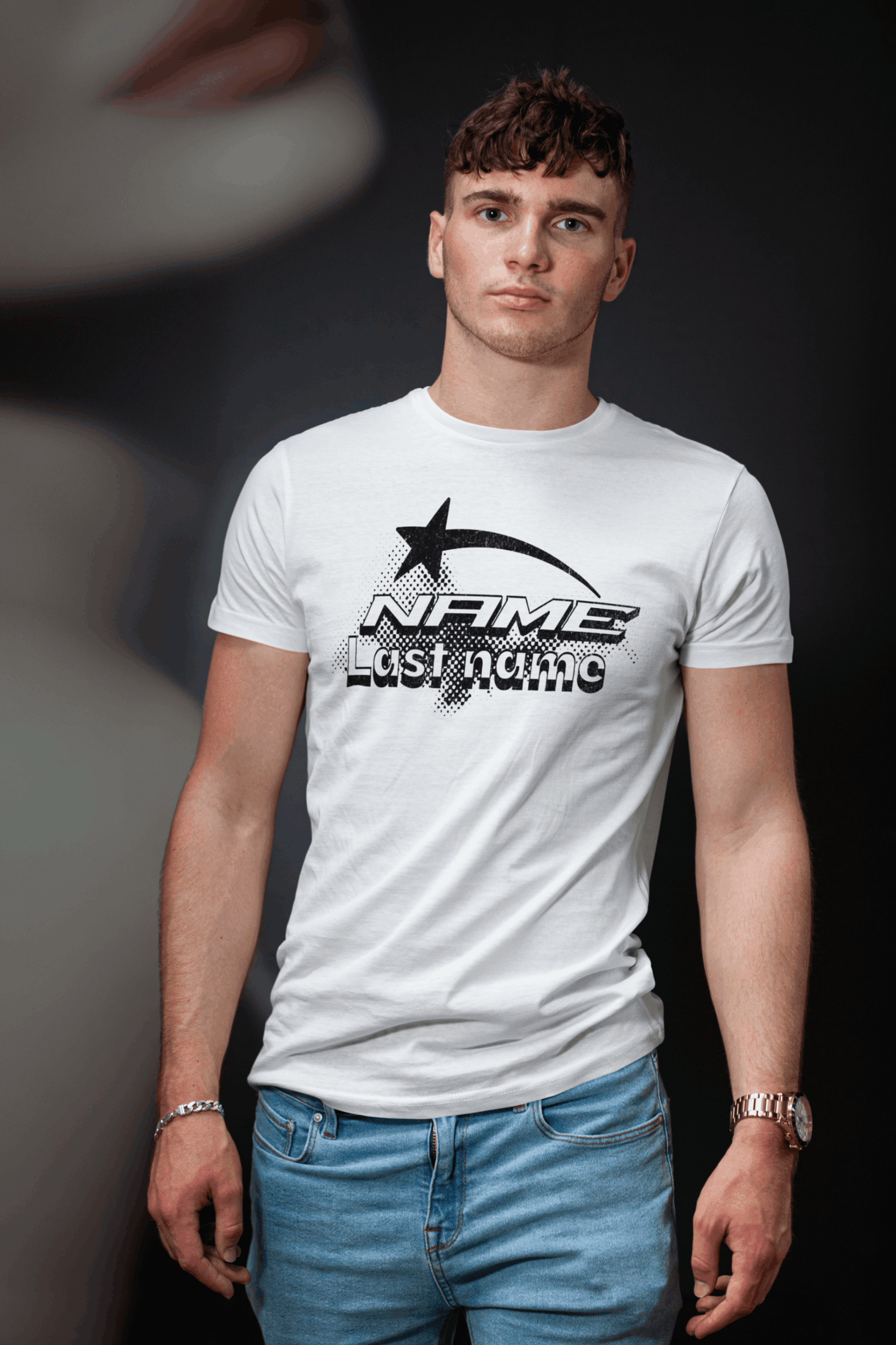 personalized t-shirt with name and last name