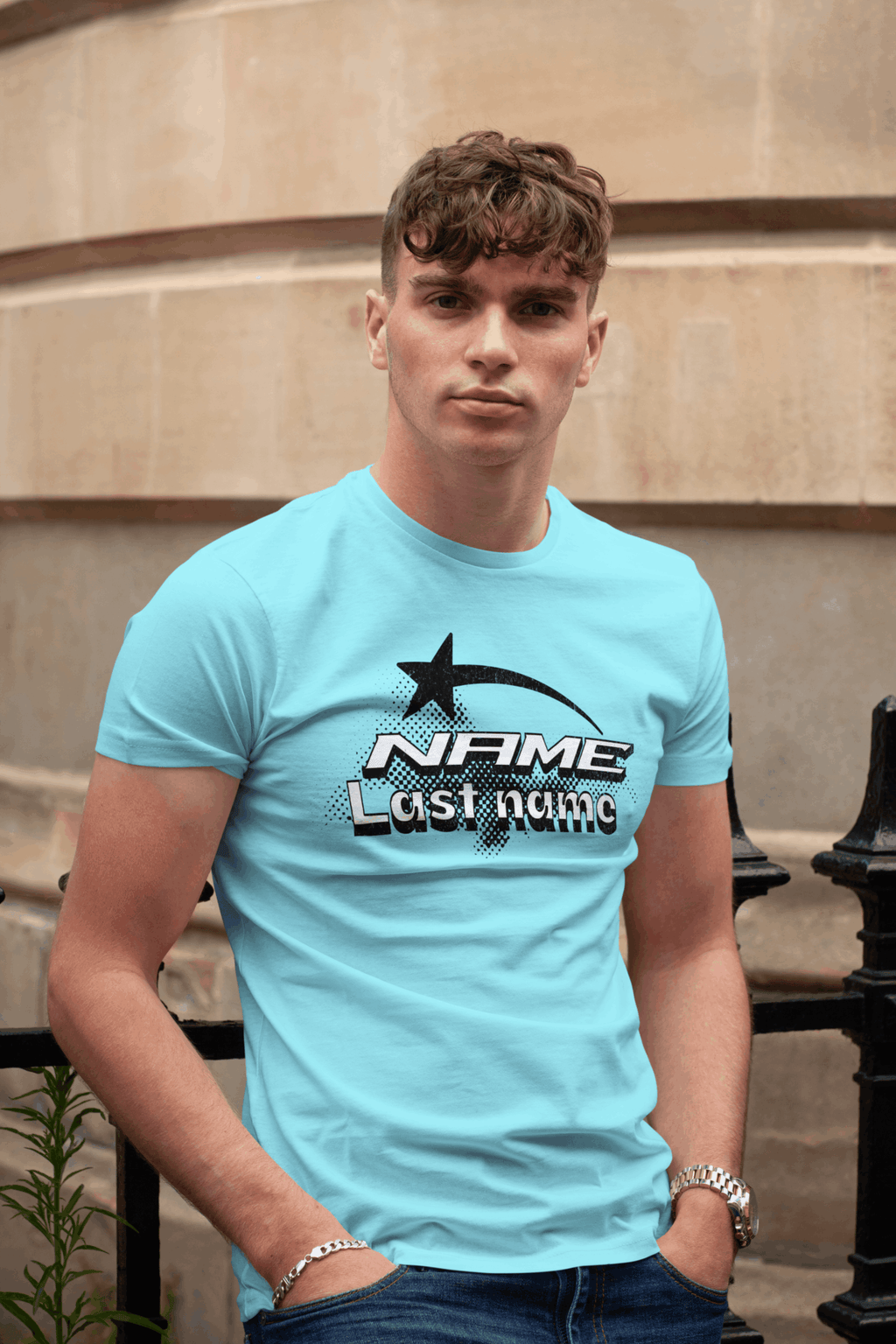 personalized t-shirt with name and last name