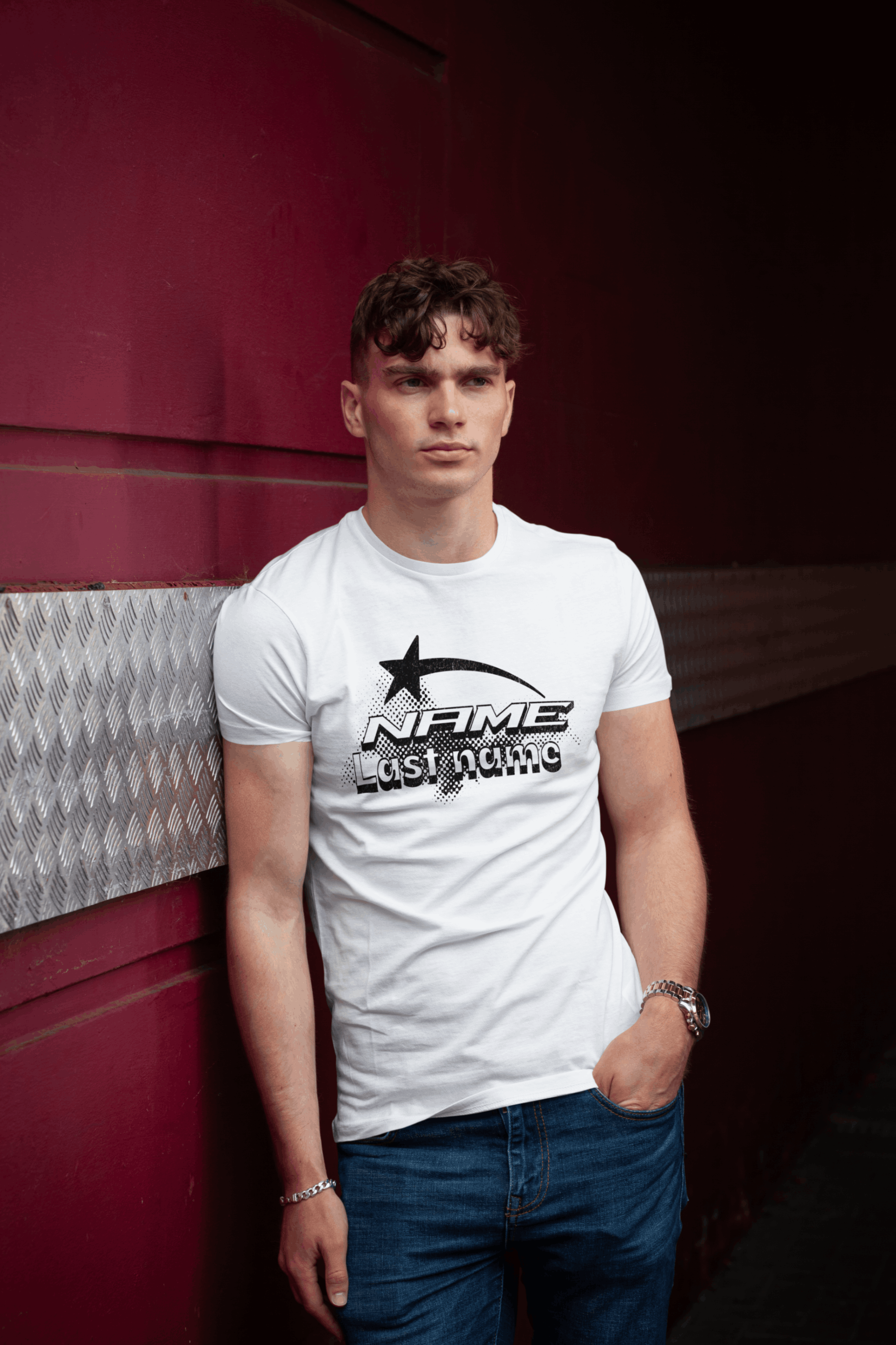 personalized t-shirt with name and last name