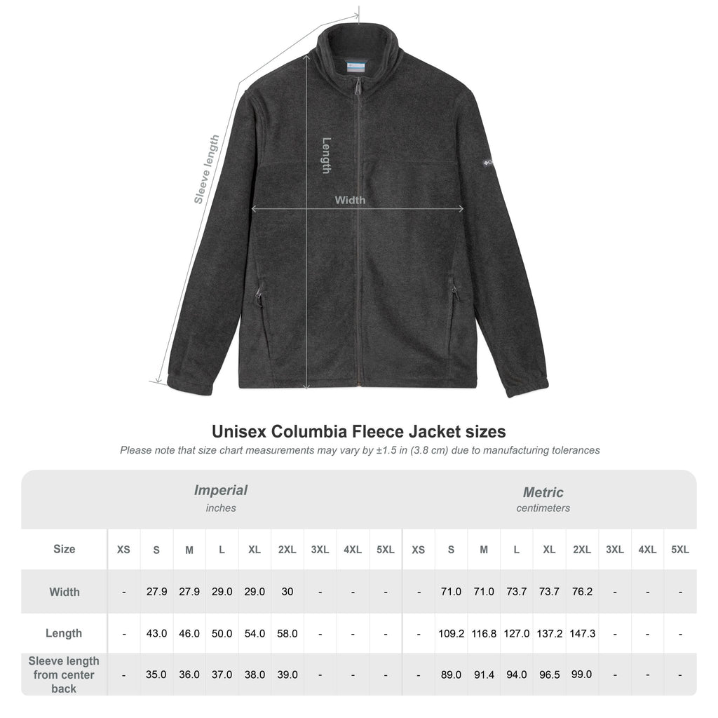 Embroidered Fleece Jacket — Personalized 'Name and last name' Logo Outdoor Zip-Up