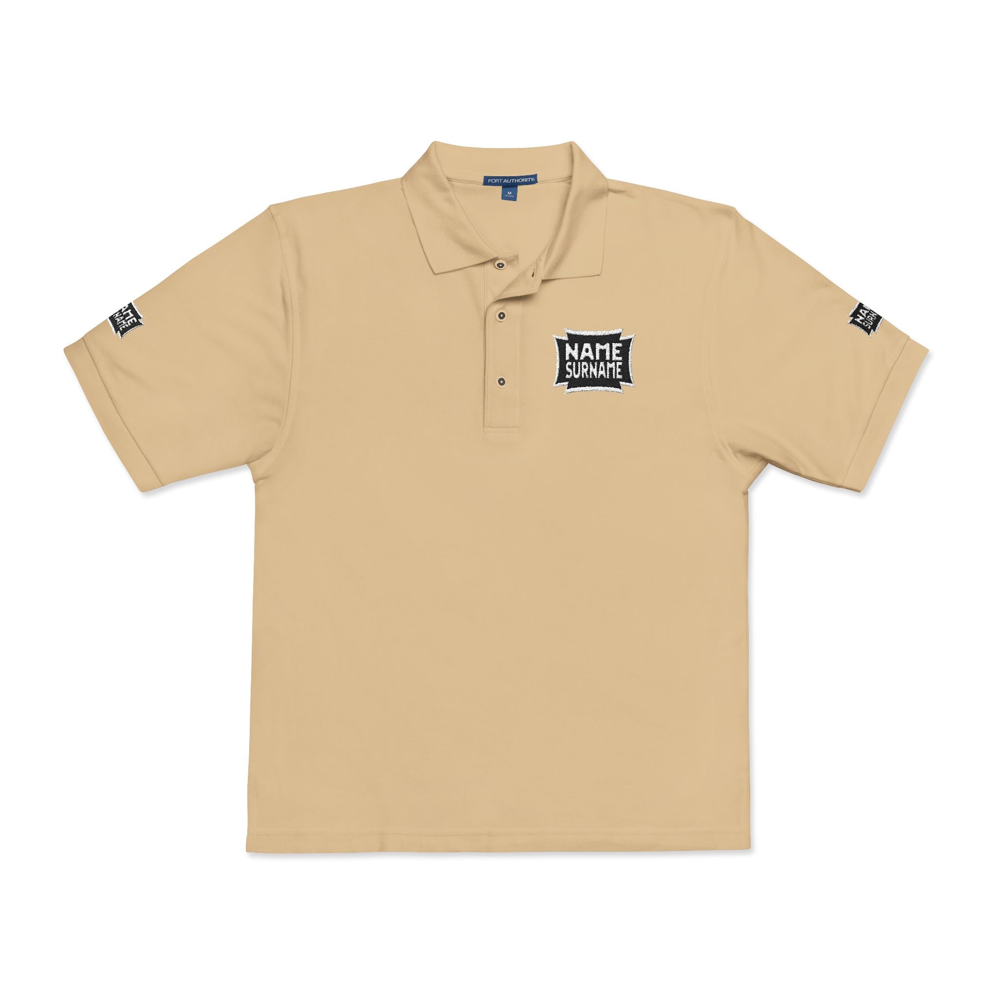 Embroidered 'Name and last name' Logo Polo Shirt - Classic Corporate