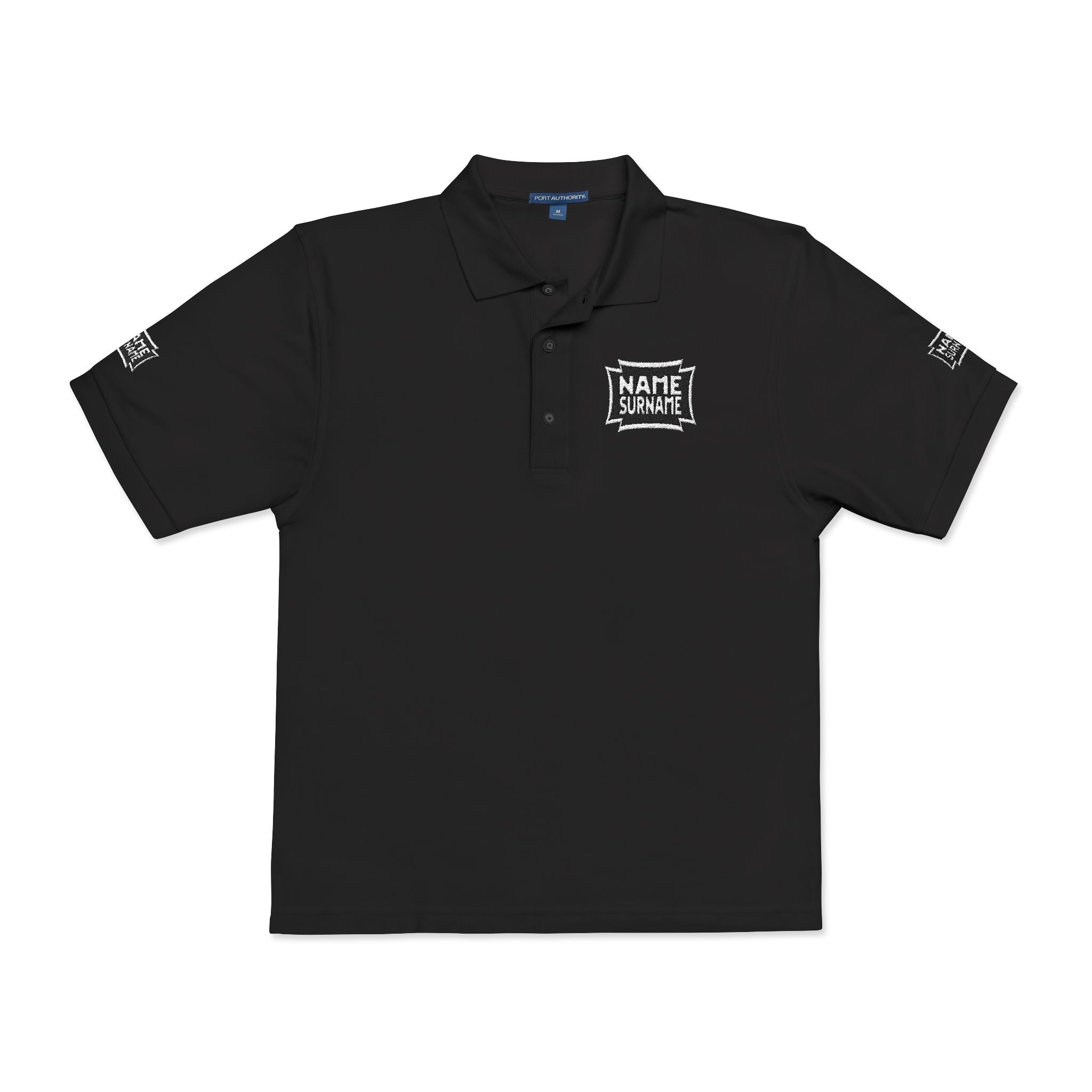 Embroidered 'Name and last name' Logo Polo Shirt - Classic Corporate