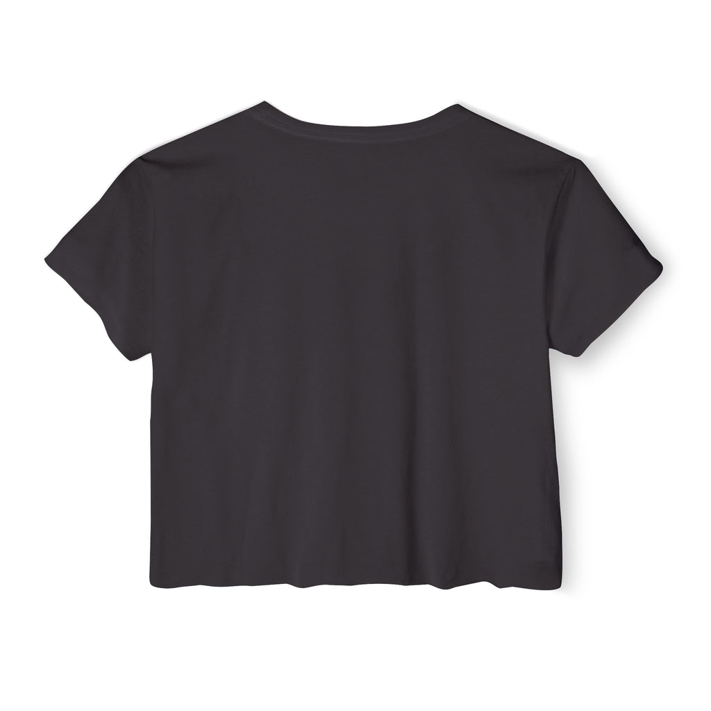 Women's  Crop Top — Purple Heart Custom Name and last name