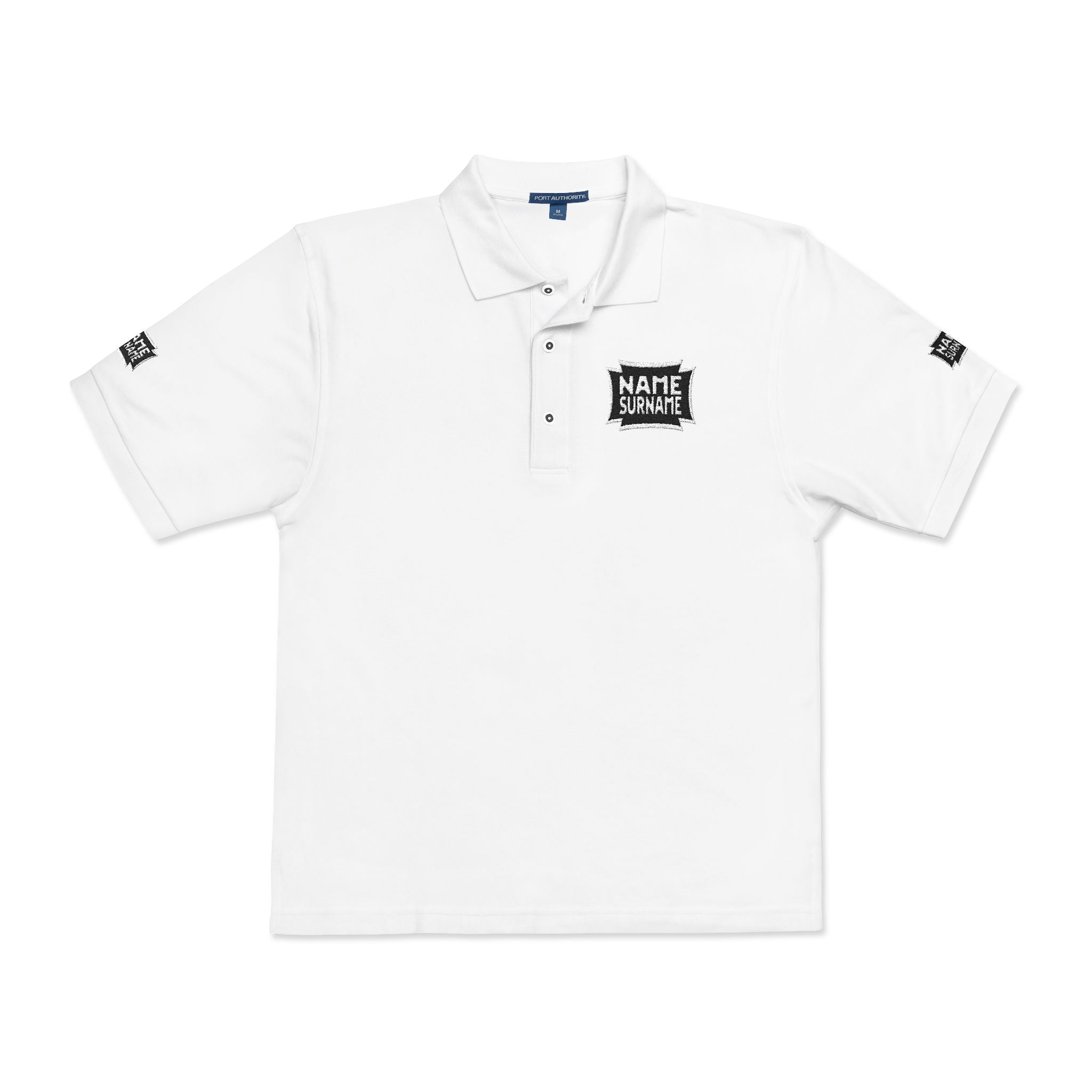 Embroidered 'Name and last name' Logo Polo Shirt - Classic Corporate