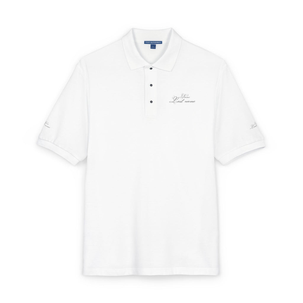 Embroidered Polo Shirt, personalize name and last name