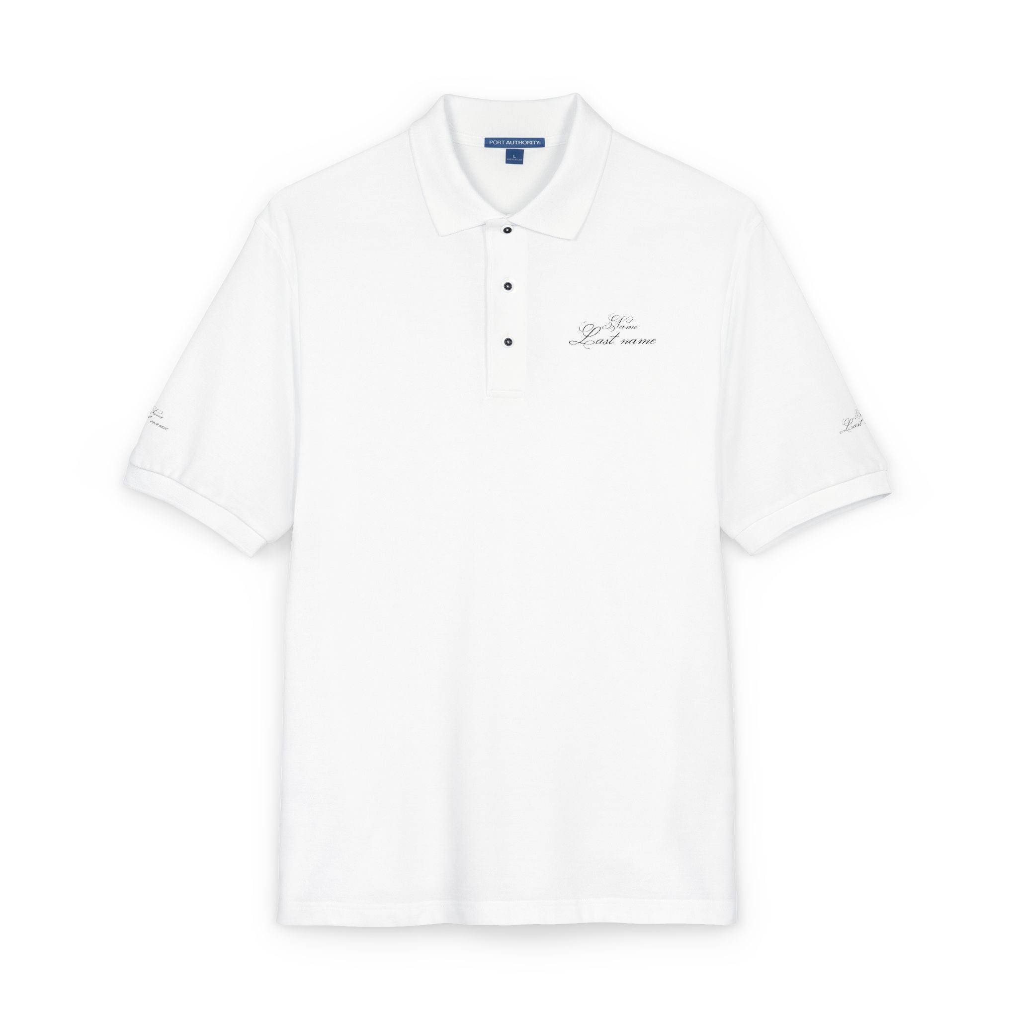 Embroidered Polo Shirt, personalize name and last name