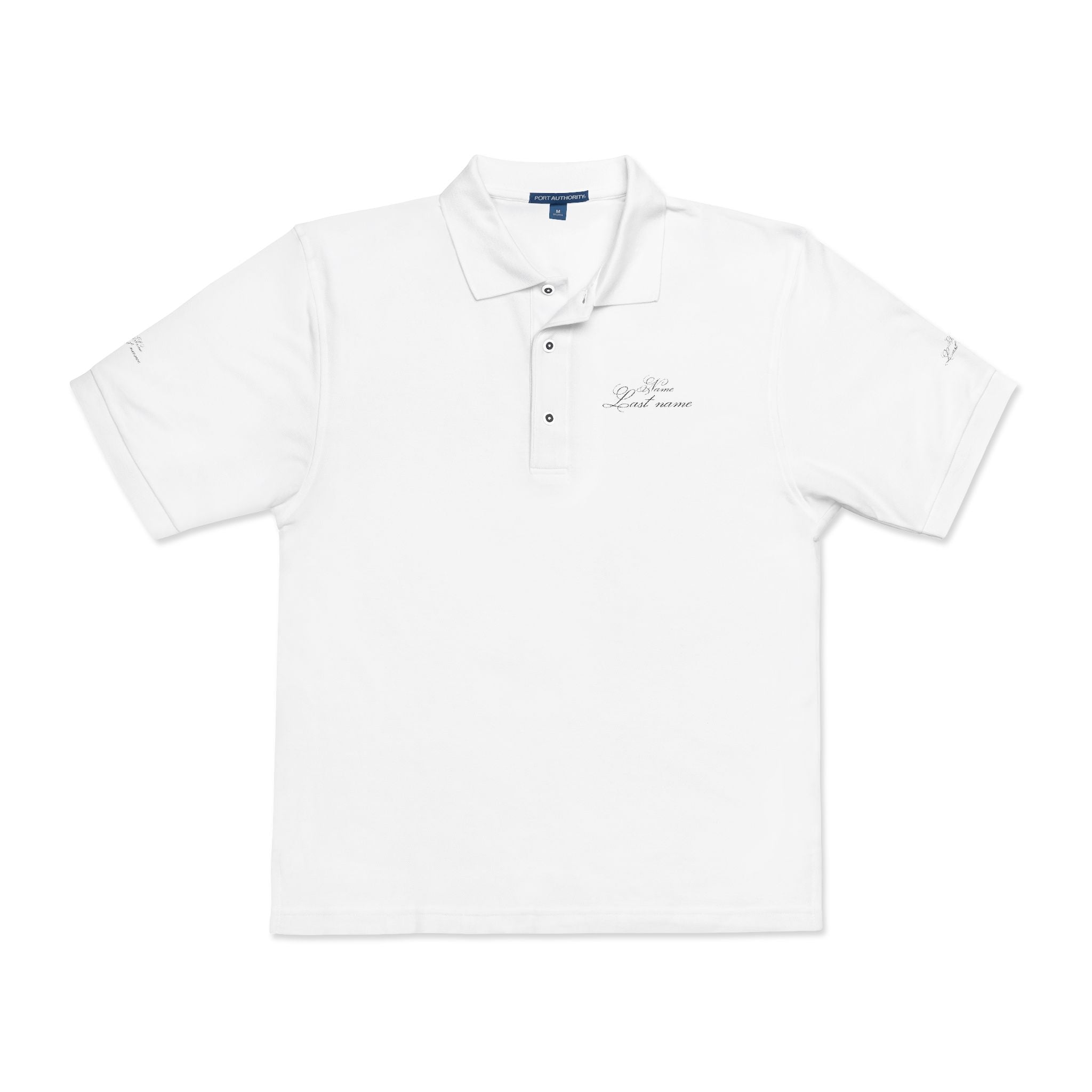 Embroidered Polo Shirt, personalize name and last name