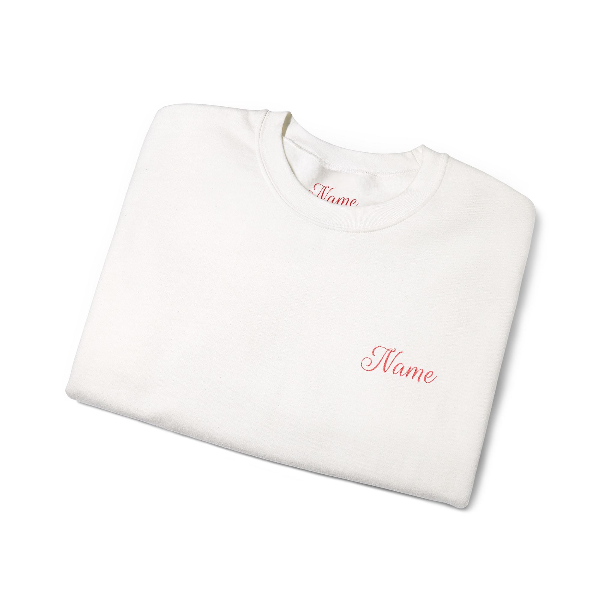 unisex custom embroidered sweatshirt