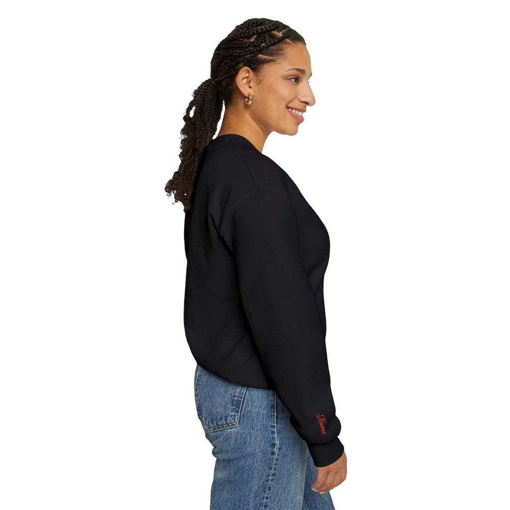 unisex custom embroidered sweatshirt