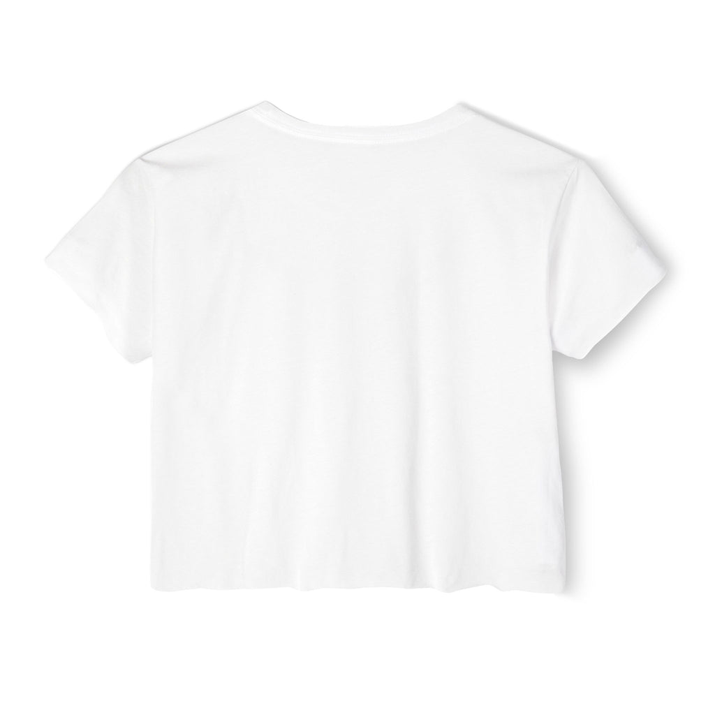 Women's  Crop Top — Purple Heart Custom Name and last name