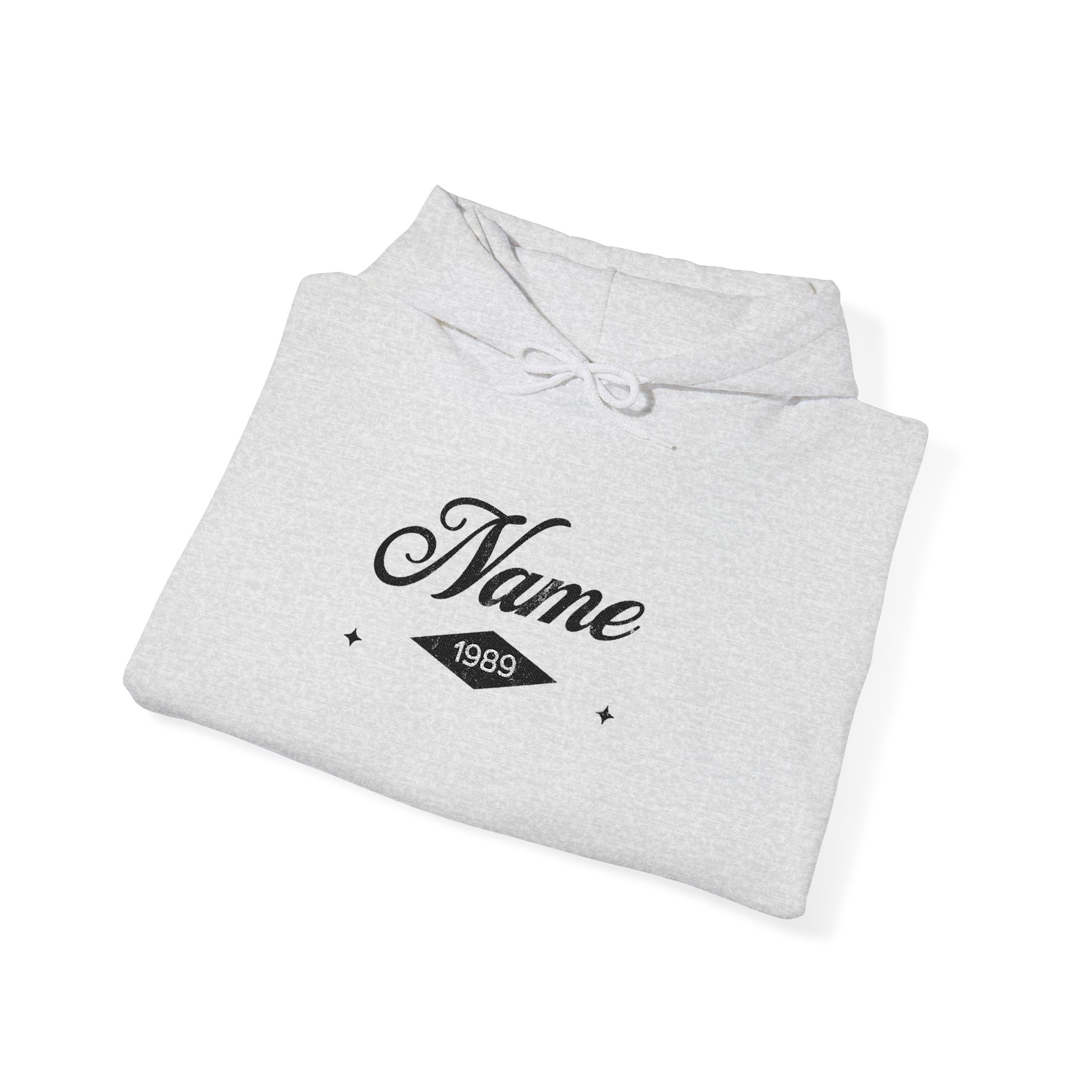 Personalized embroidered  name and last name,  Unisex Heavy Blend™ Hooded Sweatshirt