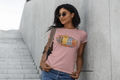 Custom Floral Name T-Shirt