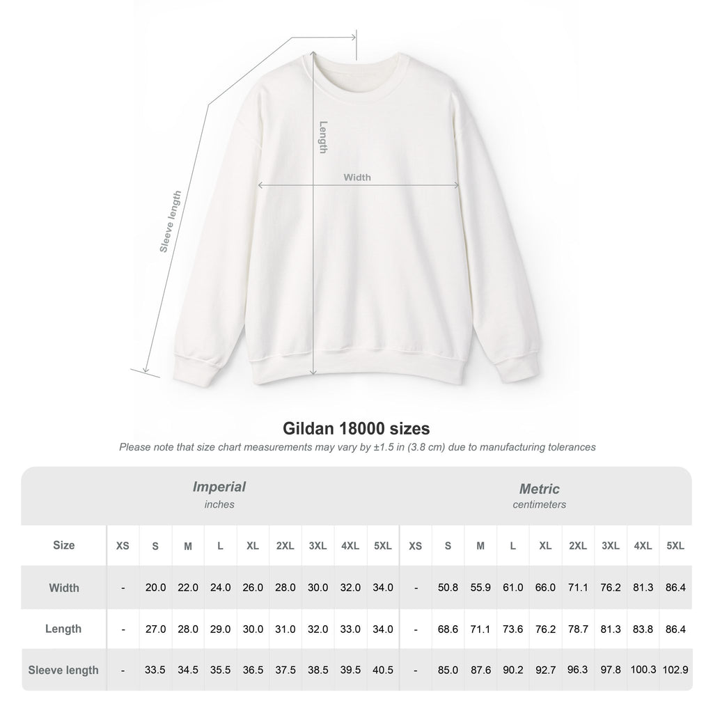 Personalized embroidered Gold Gothic Crewneck Sweatshirt unisex