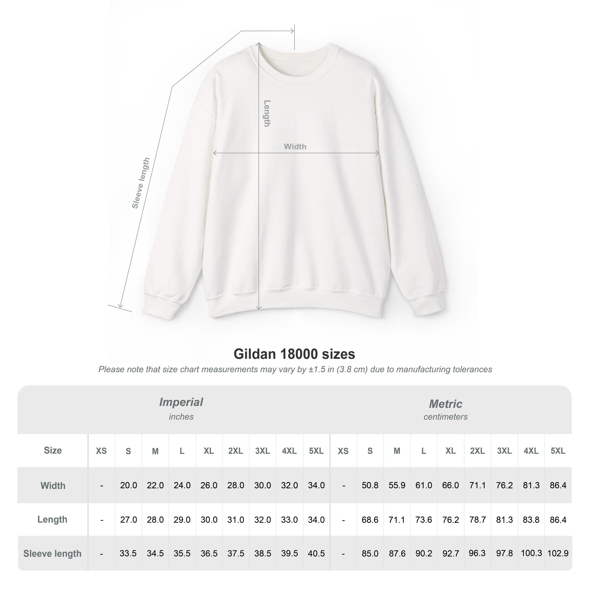 Personalized embroidered Gold Gothic Crewneck Sweatshirt unisex