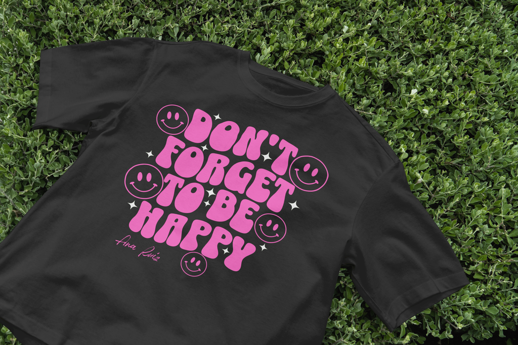 Custom Positive Message Tee — Add Your Own 5-Word Quote