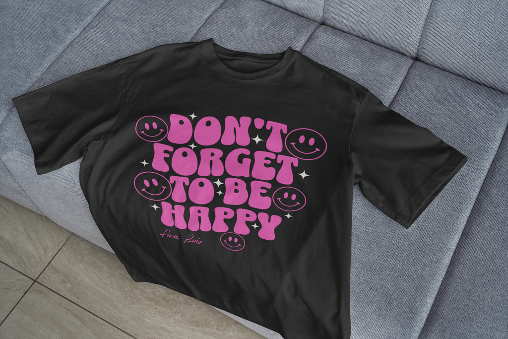 Custom Positive Message Tee — Add Your Own 5-Word Quote
