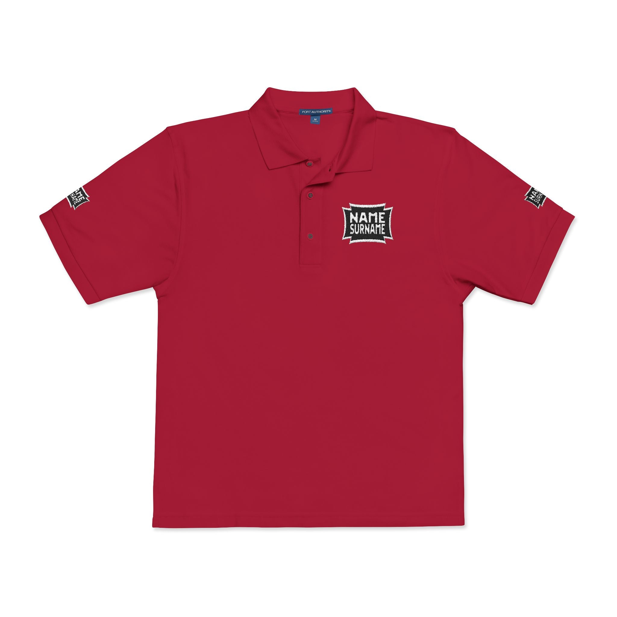 Embroidered 'Name and last name' Logo Polo Shirt - Classic Corporate