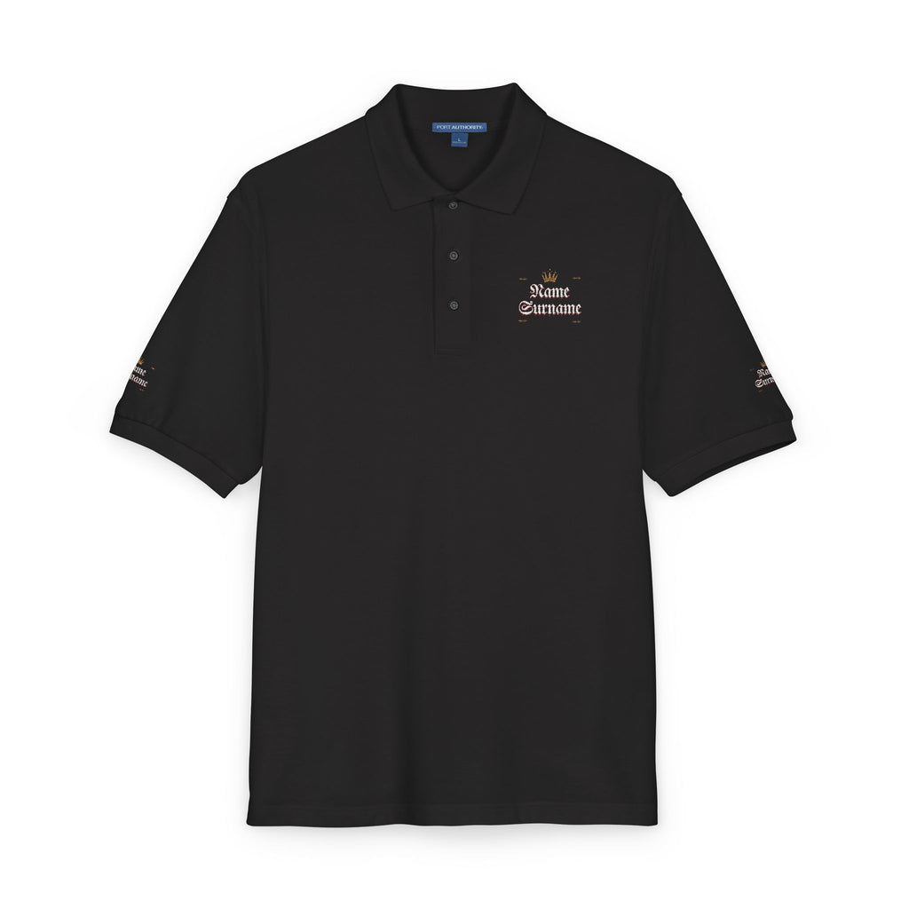 Embroidered Polo Shirt, personalize name and last name