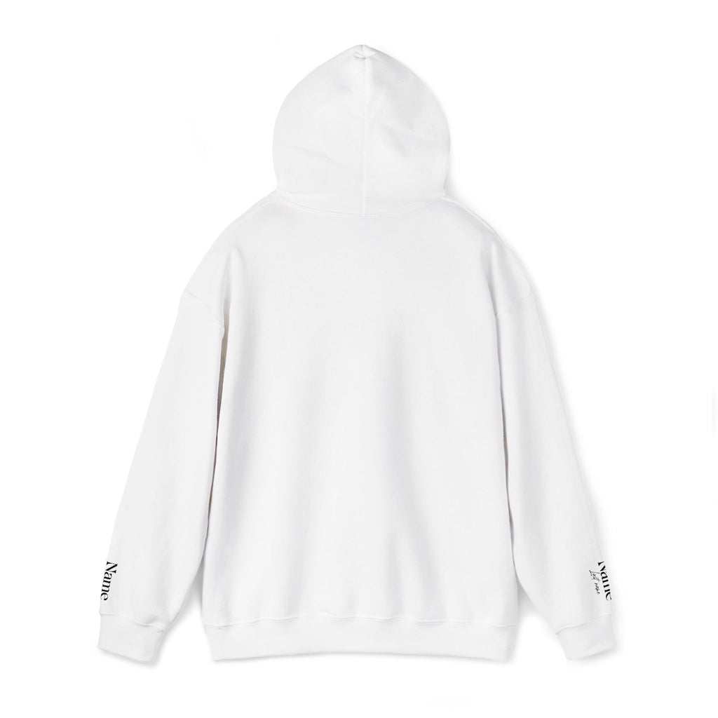 Personalized embroidered name and last name hoodie — Custom “Name Last Name
