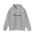 Urban automotive-style hoodie — personalize with your name and last name unisex
