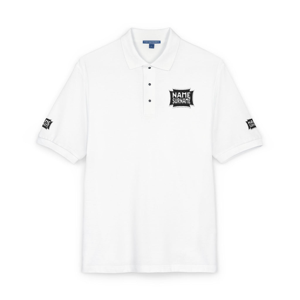 Embroidered 'Name and last name' Logo Polo Shirt - Classic Corporate