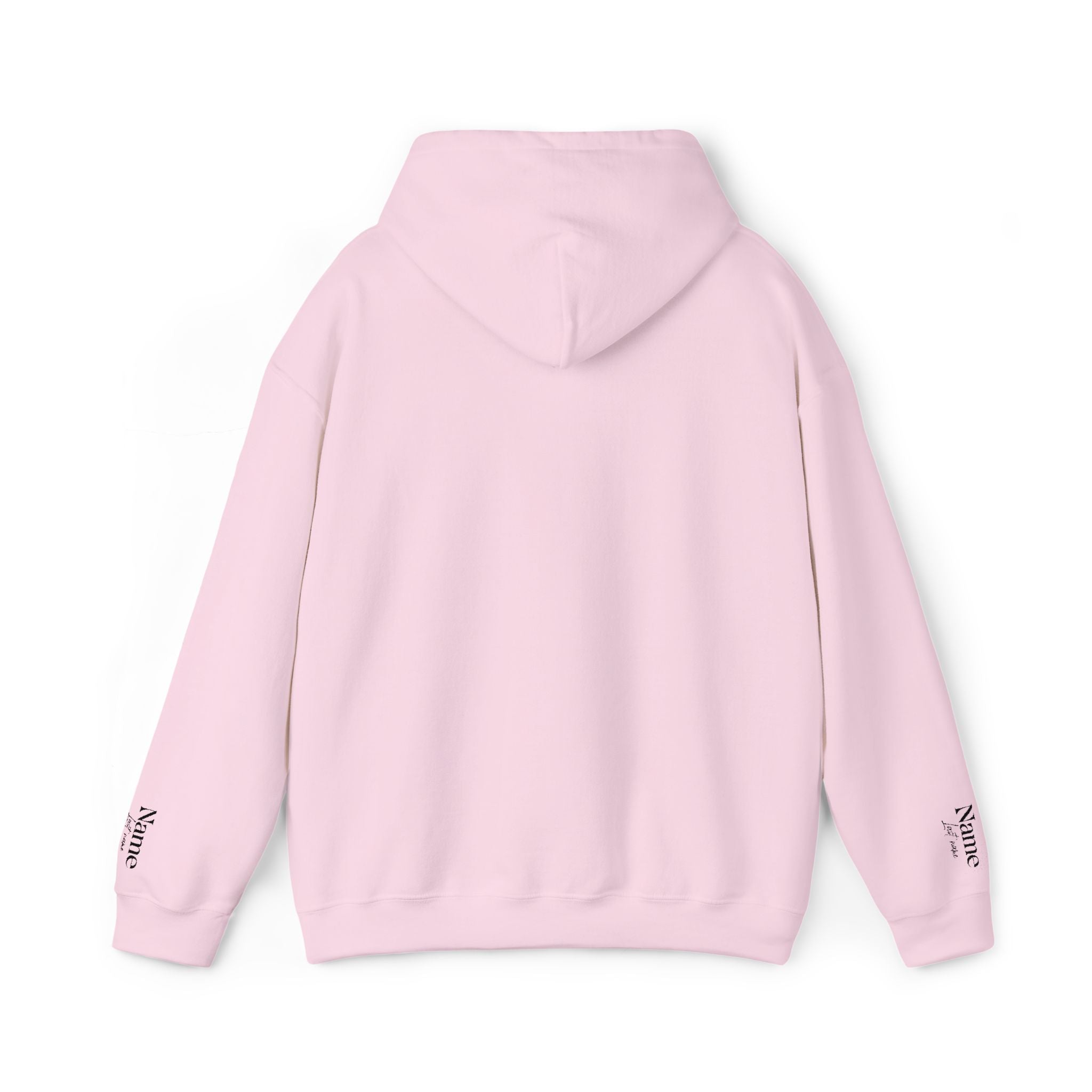 Personalized embroidered name and last name hoodie — Custom “Name Last Name