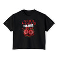 Better Days Name Floral Boxy Tee