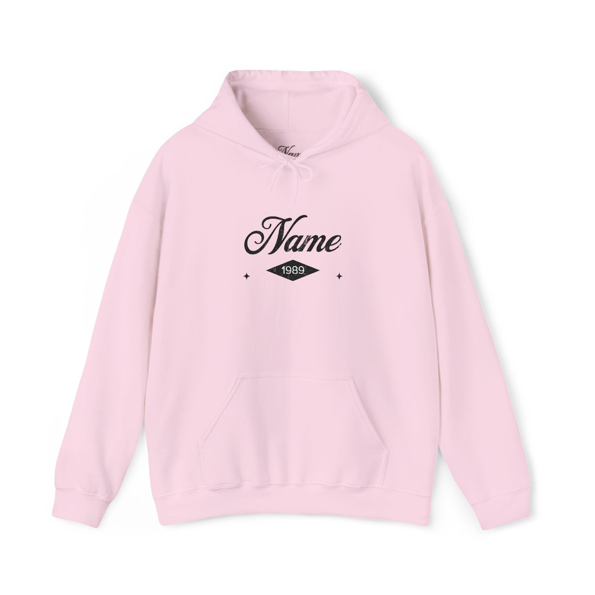 Personalized embroidered  name and last name,  Unisex Heavy Blend™ Hooded Sweatshirt