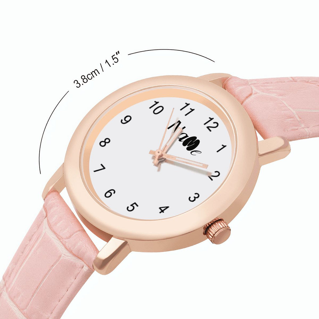 Custom Women's Leather Watch