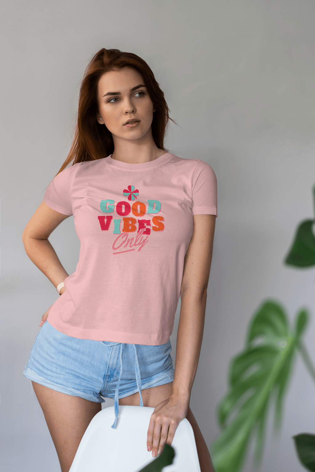 Positive Vibes Retro Tee
