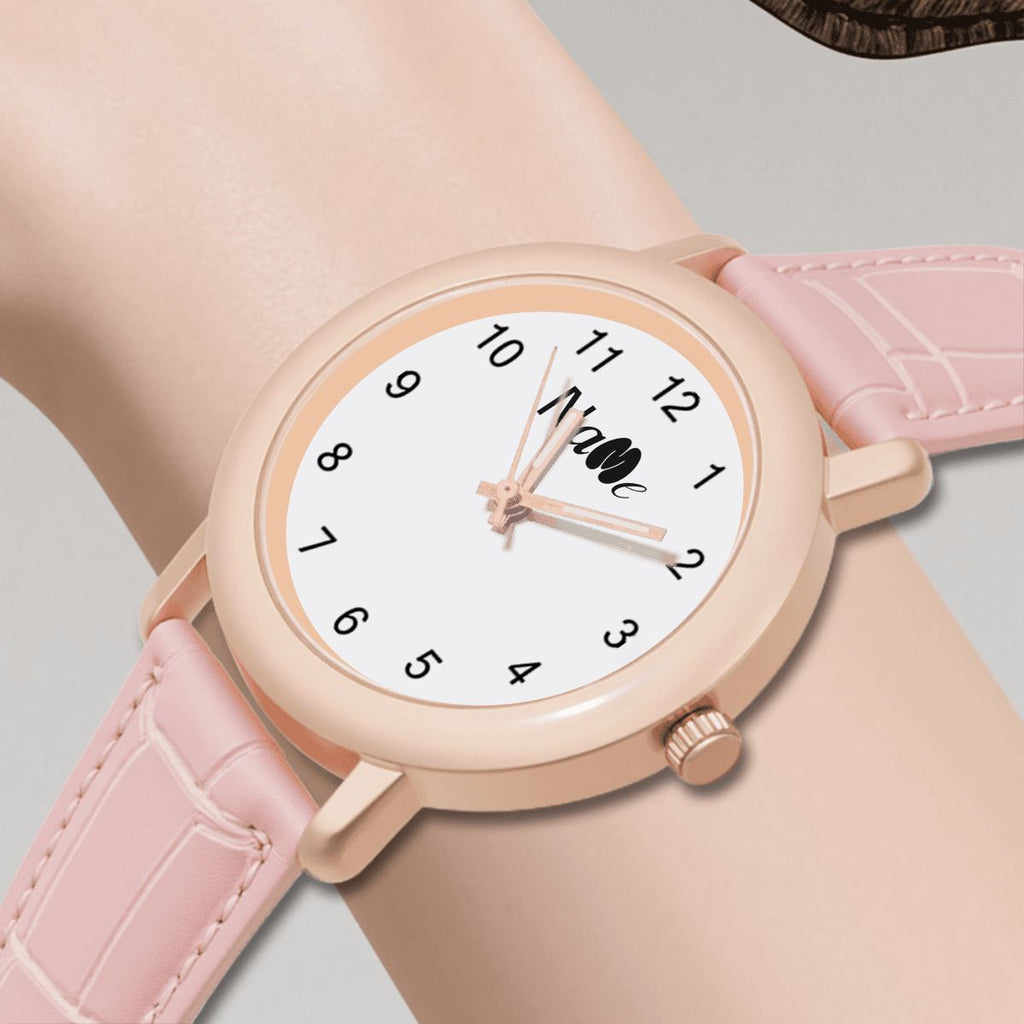 Custom Women's Leather Watch