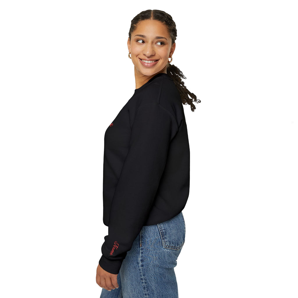 unisex custom embroidered sweatshirt
