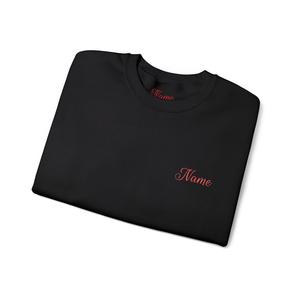 unisex custom embroidered sweatshirt
