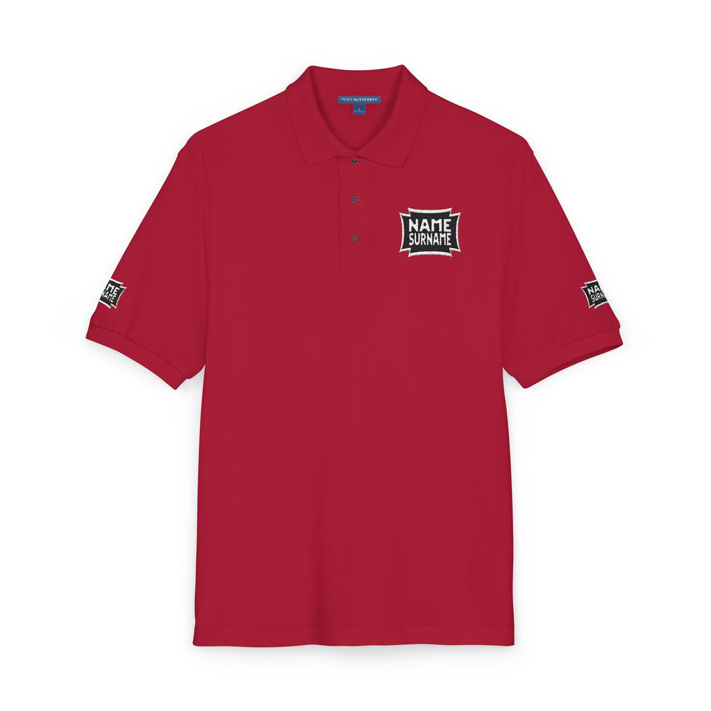Embroidered 'Name and last name' Logo Polo Shirt - Classic Corporate
