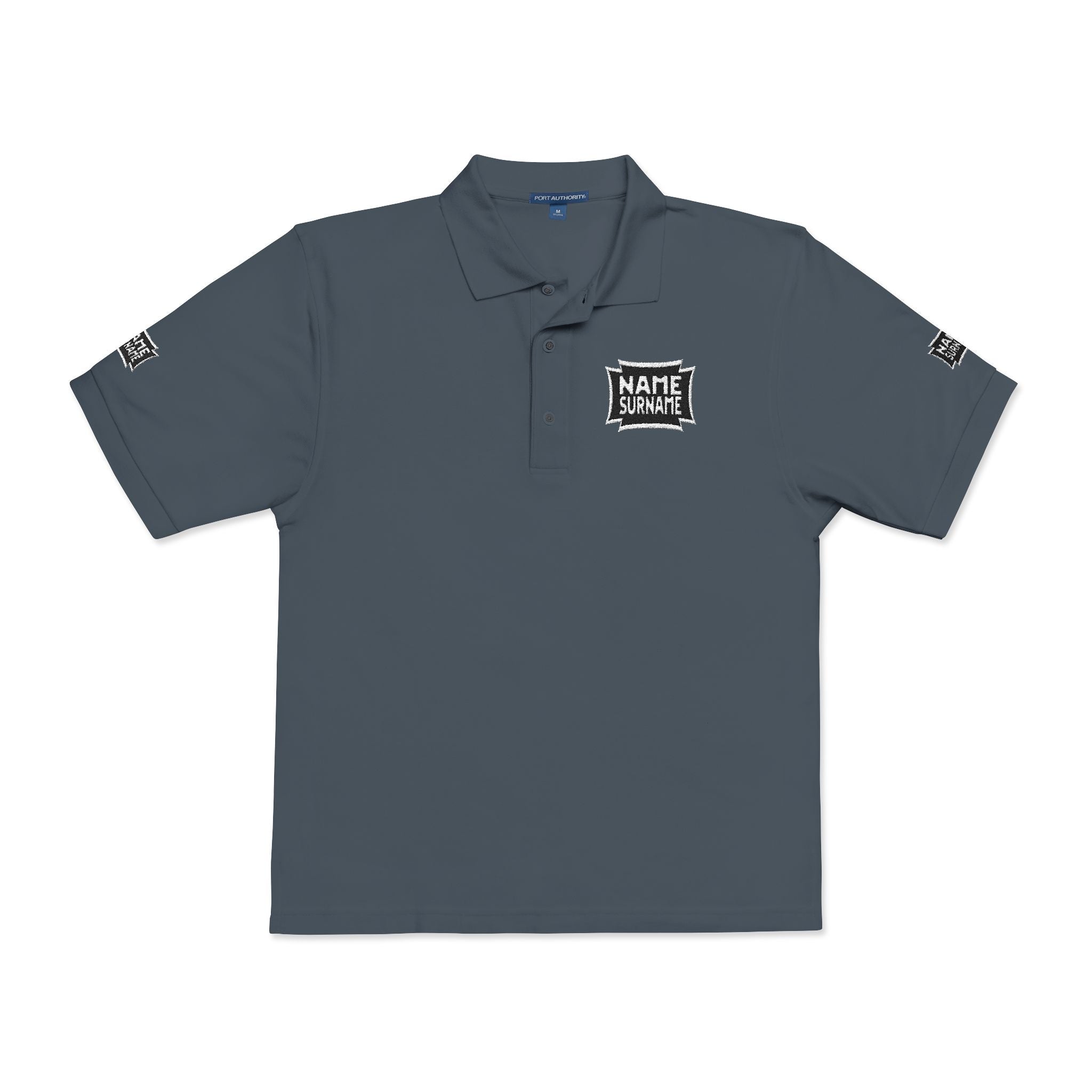 Embroidered 'Name and last name' Logo Polo Shirt - Classic Corporate