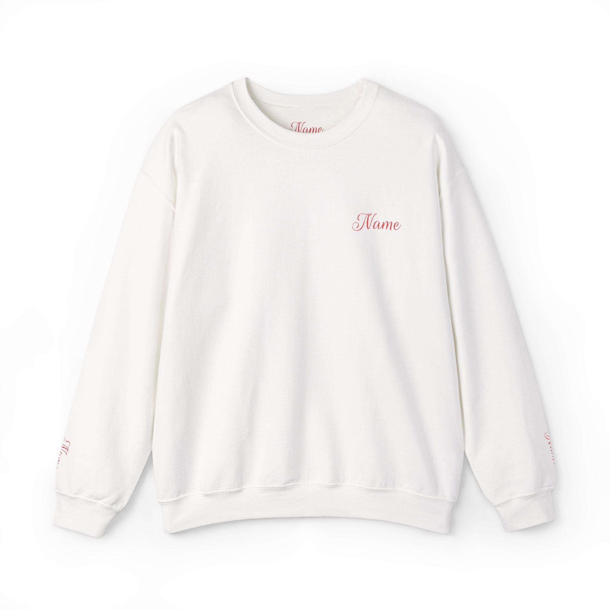 unisex custom embroidered sweatshirt