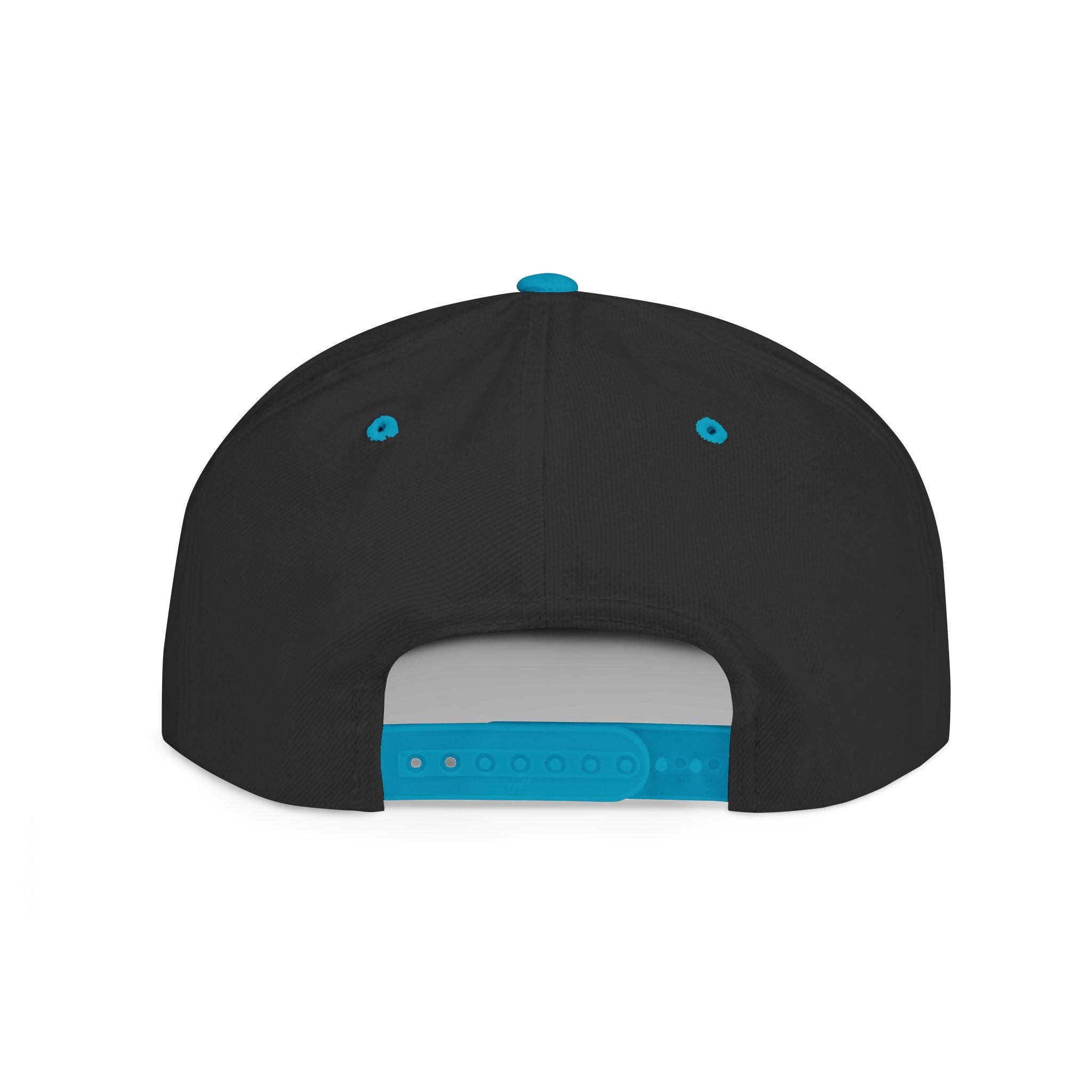 Flat Bill Snapback Hat — Custom "Name Surname" Retro Planet Logo
