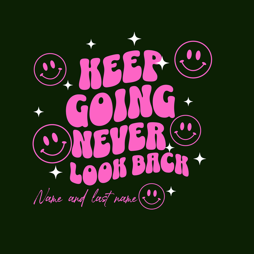 Custom Positive Message Tee — Add Your Own 5-Word Quote