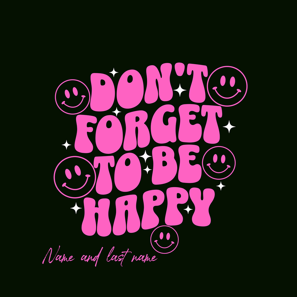 Custom Positive Message Tee — Add Your Own 5-Word Quote
