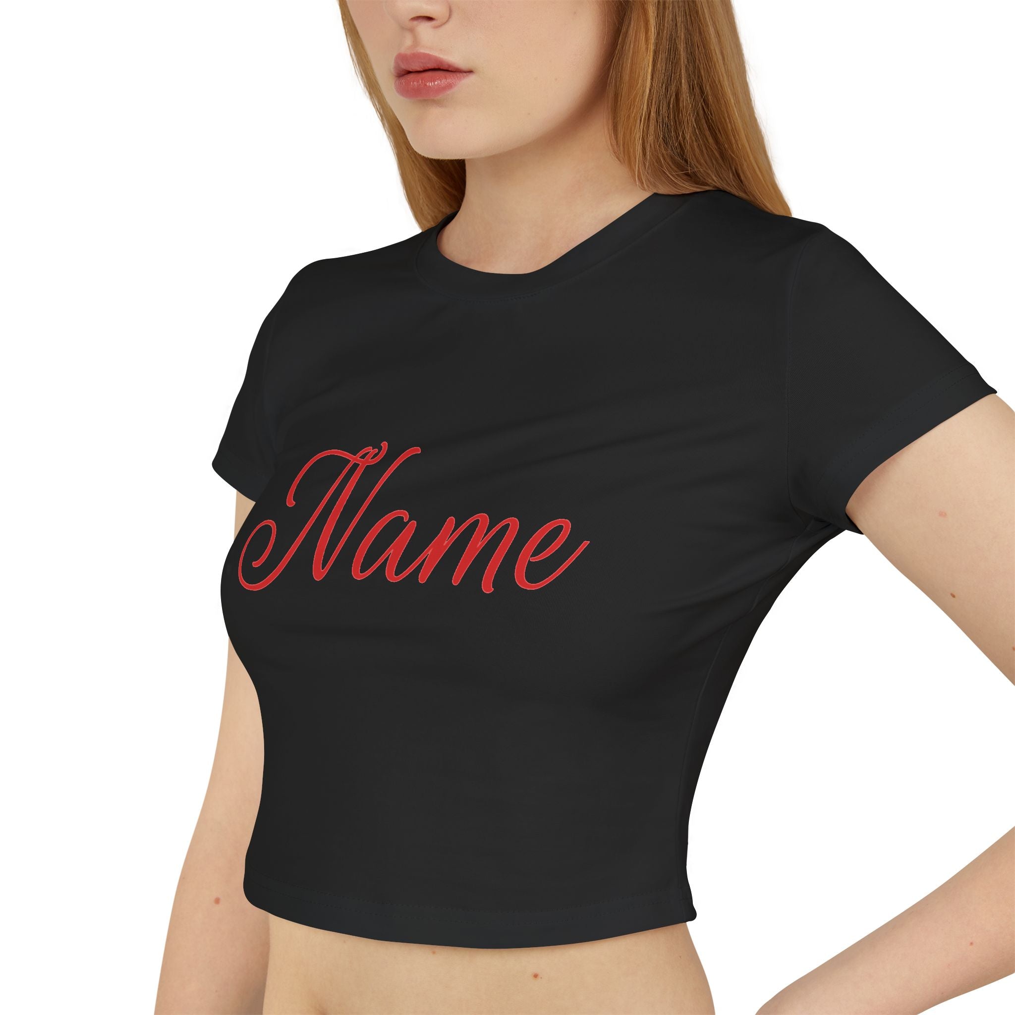 Personalized Crop Top — Custom Name and last name