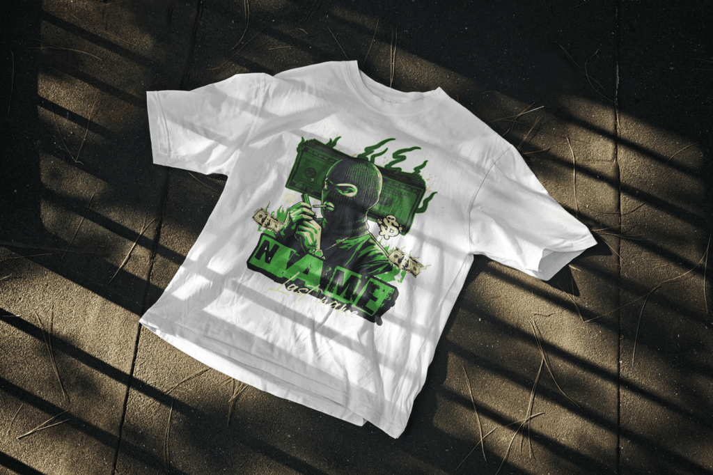 personalized shirt with urban design