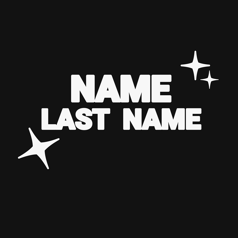 Embroidered name and last name personalization Polo Shirt